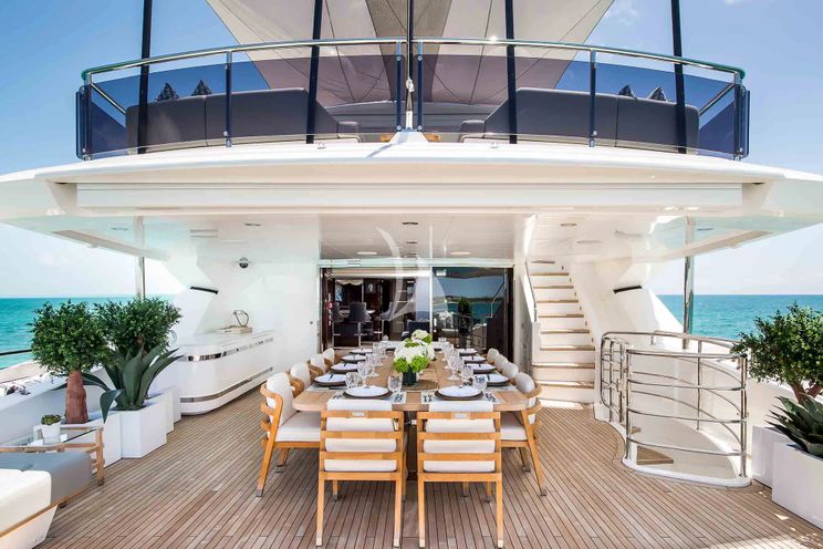 Charter Yacht CAPTAIN MORGAN III - Sunseeker 131 - 5 Cabins - Golfe Juan - Cannes - Monaco - St Tropez - Nice - Antibes - The French Riviera