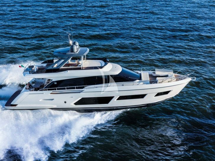CARE ONE Ferretti 650 - cruising CARE ONE Ferretti 650 - cruising