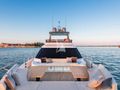 CARE ONE Ferretti 650 foredeck lounge and bronzing area