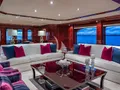 BLANCHE 161 Christensen 49m - main saloon lounge BLANCHE 161 Christensen 49m - main saloon lounge