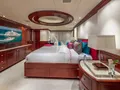 BLANCHE 161 Christensen 49m - master cabin bed and TV BLANCHE 161 Christensen 49m - master cabin bed and TV