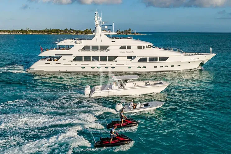 Charter Yacht CARTE BLANCHE 161 - Christensen 49m - 6 Cabins - Nassau - Exumas - Bahamas