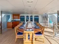 BLANCHE 161 Christensen 49m - sky deck dining area BLANCHE 161 Christensen 49m - sky deck dining area