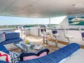 BLANCHE 161 Christensen 49m - sundeck bar and lounge BLANCHE 161 Christensen 49m - sundeck bar and lounge
