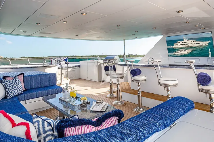 Charter Yacht CARTE BLANCHE 161 - Christensen 49m - 6 Cabins - Nassau - Exumas - Bahamas