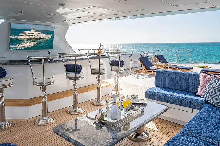 Charter Yacht CARTE BLANCHE 161 - Christensen 49m - 6 Cabins - Nassau - Exumas - Bahamas