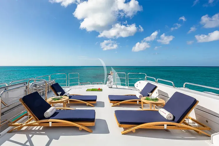 Charter Yacht CARTE BLANCHE 161 - Christensen 49m - 6 Cabins - Nassau - Exumas - Bahamas