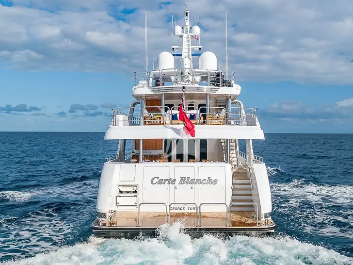 BLANCHE 161 Christensen 49m - top aft shot BLANCHE 161 Christensen 49m - top aft shot