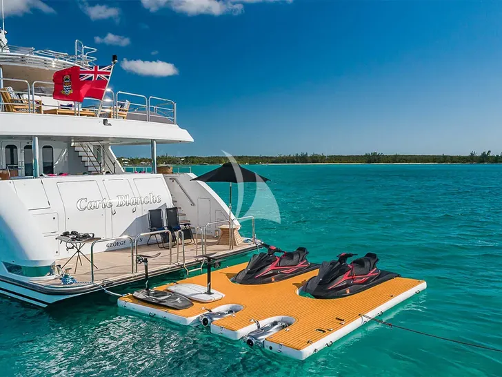 BLANCHE 161 Christensen 49m - water toys set up BLANCHE 161 Christensen 49m - water toys set up
