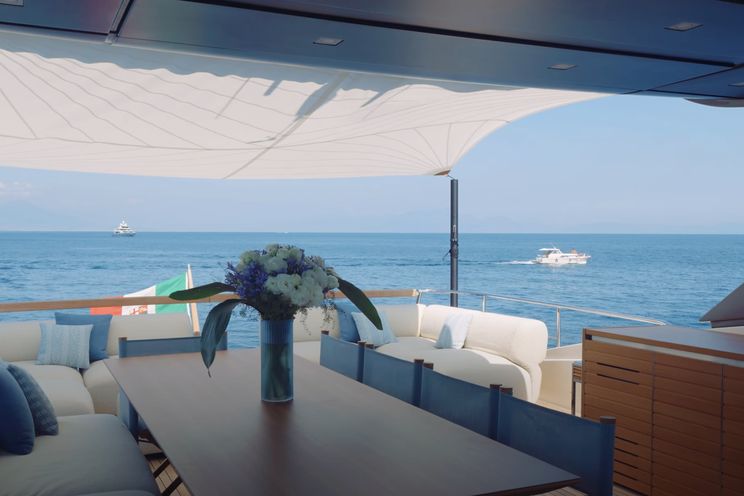 Charter Yacht CATCH ME - Sanlorenzo SL86A - 4 Cabins - Naples - Capri - Positano - Amalfi Coast - Italy