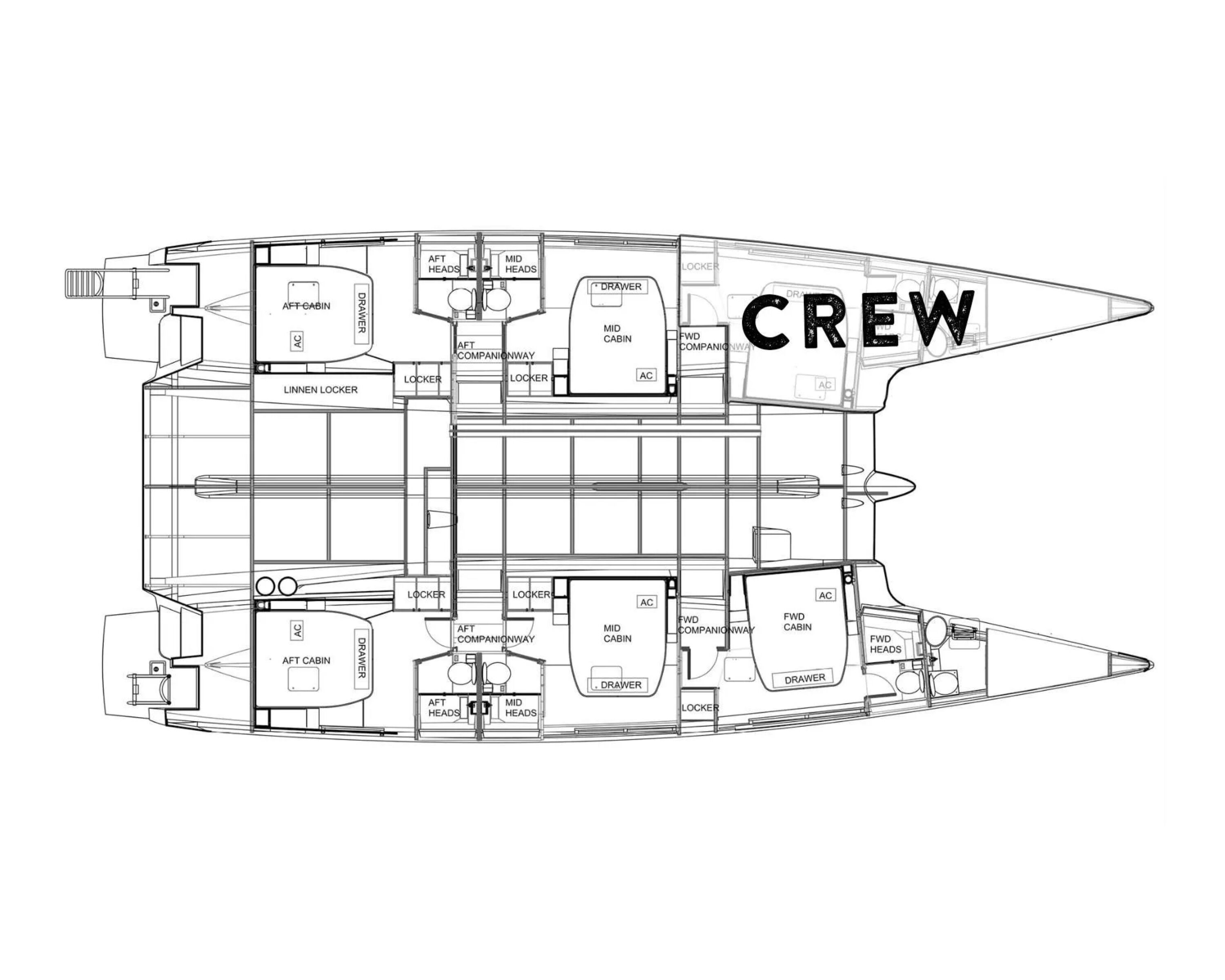 Layout for CELESTINE Voyage 590 - layout