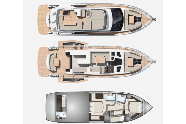 Layout for CHAMP ATLANTIS Galeon 500 Fly - layout
