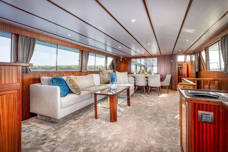 Charter Yacht CHANTELLA - Chantier Naval d'Antibes 29m - 4 Cabins - Cannes - St Tropez - Cogolin - Nice - The French Riviera Day Charter Yacht