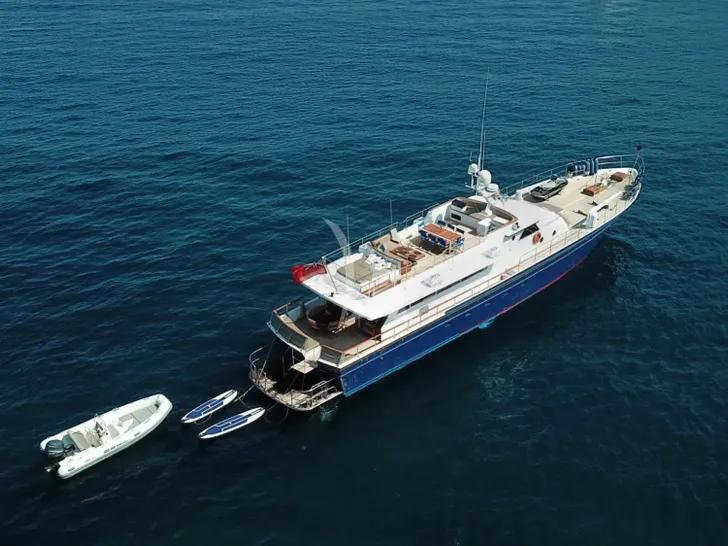 CHANTELLA Chantier Naval d'Antibes 29m - profile CHANTELLA Chantier Naval d'Antibes 29m - profile