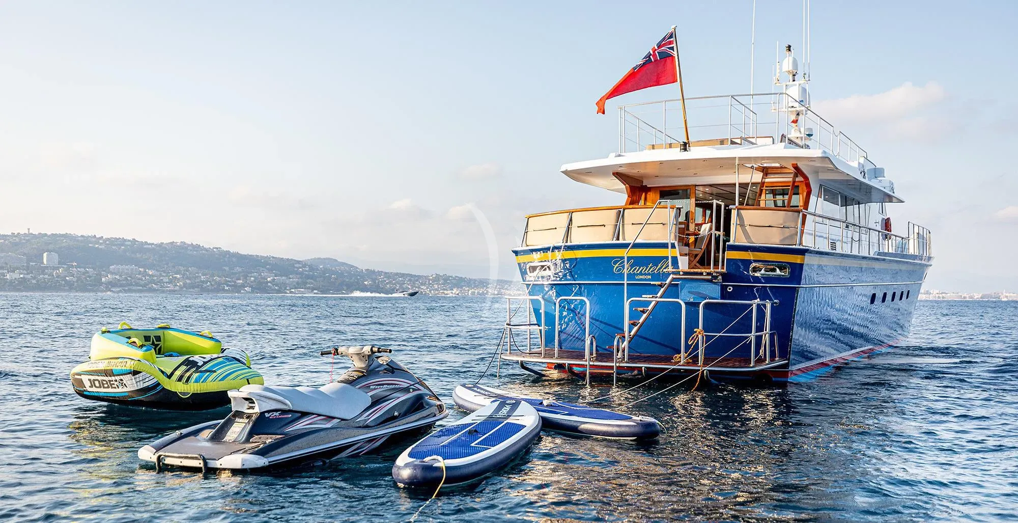 Charter Yacht CHANTELLA - Chantier Naval d'Antibes 29m - 4 Cabins - Cannes - St Tropez - Cogolin - Nice - The French Riviera Day Charter Yacht