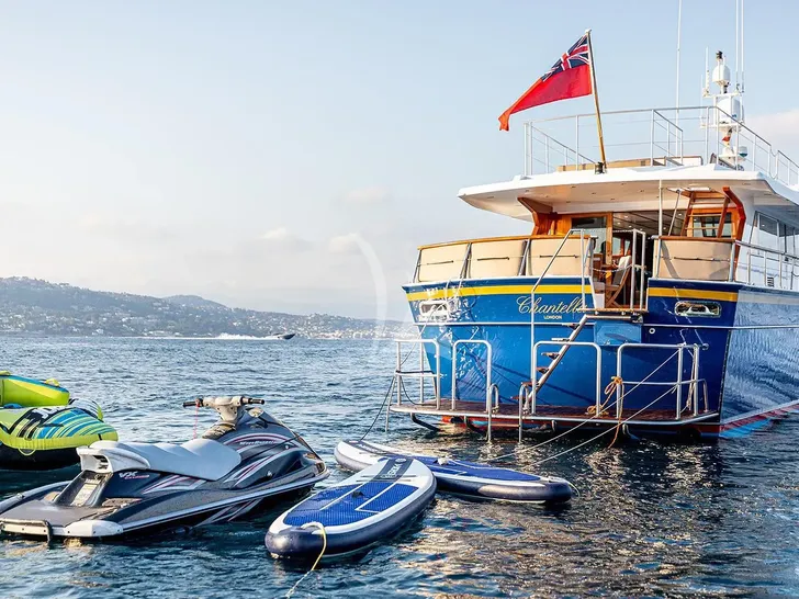 CHANTELLA Chantier Naval d'Antibes 29m - with the water toys CHANTELLA Chantier Naval d'Antibes 29m - with the water toys