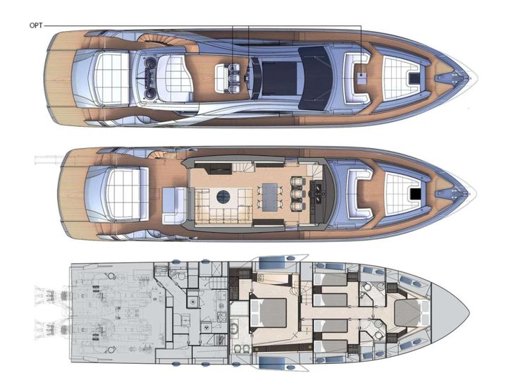 CHERRY Pershing 8X - layout CHERRY Pershing 8X - layout