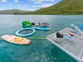 CHILLIN HUT Bali 5.4 - hydraulic swim platform with water toys CHILLIN HUT Bali 5.4 - hydraulic swim platform with water toys