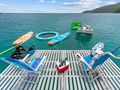 CHILLIN HUT Bali 5.4 - water toys floating in the sea CHILLIN HUT Bali 5.4 - water toys floating in the sea