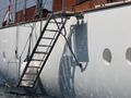 CHRONOS Ark Yachts 54m - boarding ladder CHRONOS Ark Yachts 54m - boarding ladder