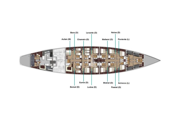 Layout for CHRONOS Ark Yachts 54m - layout final