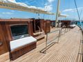 CHRONOS Ark Yachts 54m - upper deck side walkway CHRONOS Ark Yachts 54m - upper deck side walkway