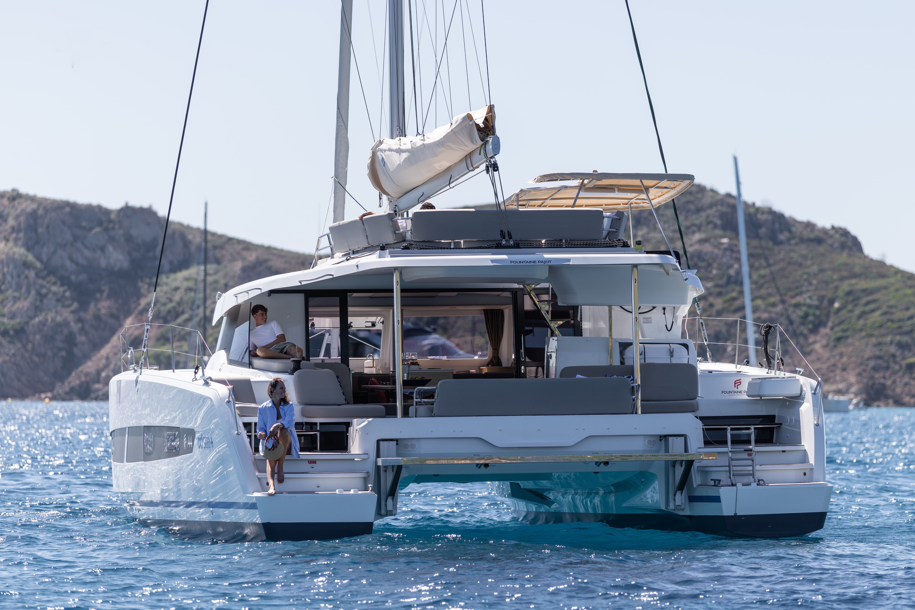 Charter Yacht CINSELUNA - Fountaine Pajot 44 Maestro - 3 Cabins - St Raphael - Cannes - St Tropez - Nice - Antibes - Monaco - French Riviera