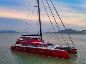 CRAZY LOVE - Hudson HH88 - 5 Cabins - Papeete - Raiatea - Tahiti - French Polynesia CRAZY LOVE - Hudson HH88 - 5 Cabins - Papeete - Raiatea - Tahiti - French Polynesia