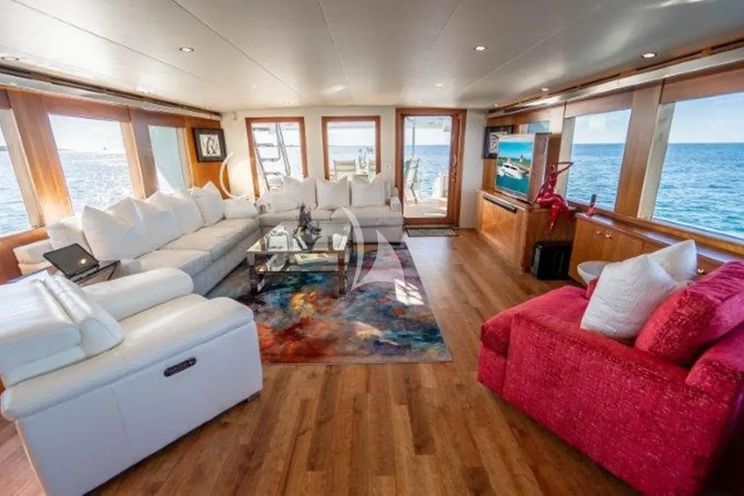 Charter Yacht CLAIRE - Hatteras 100 - 4 Cabins - West Palm Beach - Miami - Florida - Nassau - Bahamas