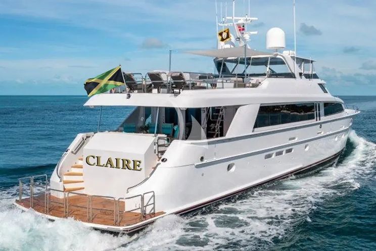 Charter Yacht CLAIRE - Hatteras 100 - 4 Cabins - West Palm Beach - Miami - Florida - Nassau - Bahamas