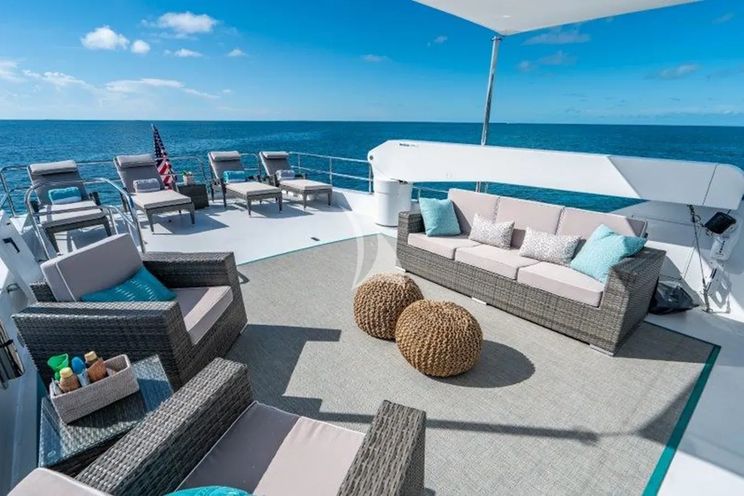 Charter Yacht CLAIRE - Hatteras 100 - 4 Cabins - West Palm Beach - Miami - Florida - Nassau - Bahamas