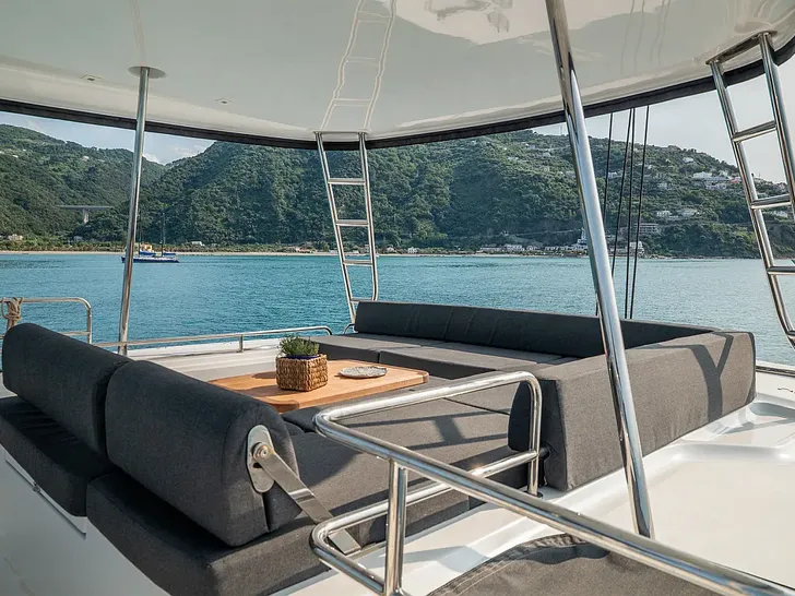 CLEMENTINA Lagoon 51 - flybridge CLEMENTINA Lagoon 51 - flybridge