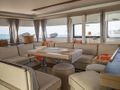 CLEMENTINA Lagoon 51 - saloon seating and dining area CLEMENTINA Lagoon 51 - saloon seating and dining area