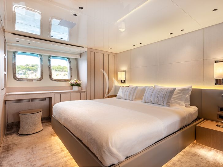 CLOUD IX Sanlorenzo SX76 - master cabin CLOUD IX Sanlorenzo SX76 - master cabin