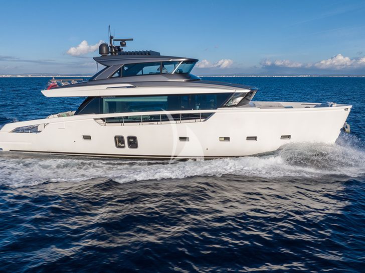 CLOUD IX Sanlorenzo SX76 - cruising CLOUD IX Sanlorenzo SX76 - cruising