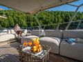 CLOUD 9 Sasga Menorquin 68 Flybridge - flybridge lounge CLOUD 9 Sasga Menorquin 68 Flybridge - flybridge lounge