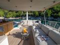 CLOUD 9 Sasga Menorquin 68 Flybridge - flybridge seating CLOUD 9 Sasga Menorquin 68 Flybridge - flybridge seating