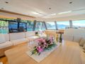 CLOUD 9 Sasga Menorquin 68 Flybridge - saloon seating and dining area CLOUD 9 Sasga Menorquin 68 Flybridge - saloon seating and dining area