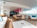 CAPTAIN MORGAN III Sunseeker 131 - sky deck aft CAPTAIN MORGAN III Sunseeker 131 - sky deck aft