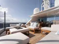 CAPTAIN MORGAN III Sunseeker 131 - sundeck aft lounge CAPTAIN MORGAN III Sunseeker 131 - sundeck aft lounge