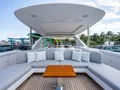 COFINA Benetti Classic Supreme 132 - sundeck lounging area COFINA Benetti Classic Supreme 132 - sundeck lounging area