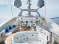 COME PRIMA Benetti Golden Gate 50 - sun deck with a jacuzzi COME PRIMA Benetti Golden Gate 50 - sun deck with a jacuzzi