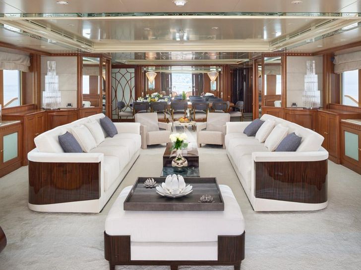 COME PRIMA Benetti Golden Gate 50 - main saloon COME PRIMA Benetti Golden Gate 50 - main saloon