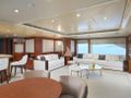 COME PRIMA Benetti Golden Gate 50 - sky lounge wide view COME PRIMA Benetti Golden Gate 50 - sky lounge wide view