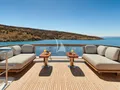 CONCORD'S 6 Azimut 78 - flybridge alfresco lounge CONCORD'S 6 Azimut 78 - flybridge alfresco lounge