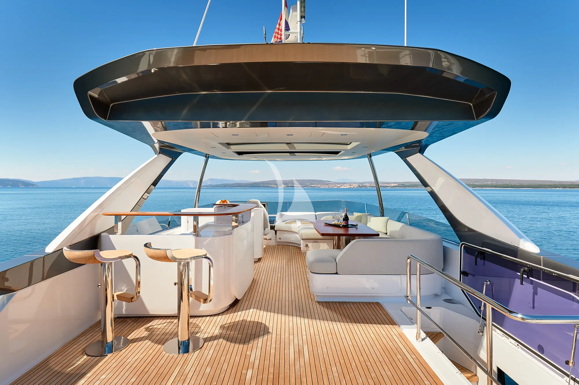 CONCORD'S 6 Azimut 78 - flybridge bar