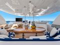 CONTE STEFANI Horizon 35m - flybridge seating and minibar CONTE STEFANI Horizon 35m - flybridge seating and minibar