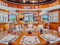 CONTE STEFANI Horizon 35m - indoor dining area CONTE STEFANI Horizon 35m - indoor dining area