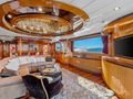 CONTE STEFANI Horizon 35m - saloon seating area CONTE STEFANI Horizon 35m - saloon seating area