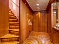 CONTE STEFANI Horizon 35m staircase to the cabins